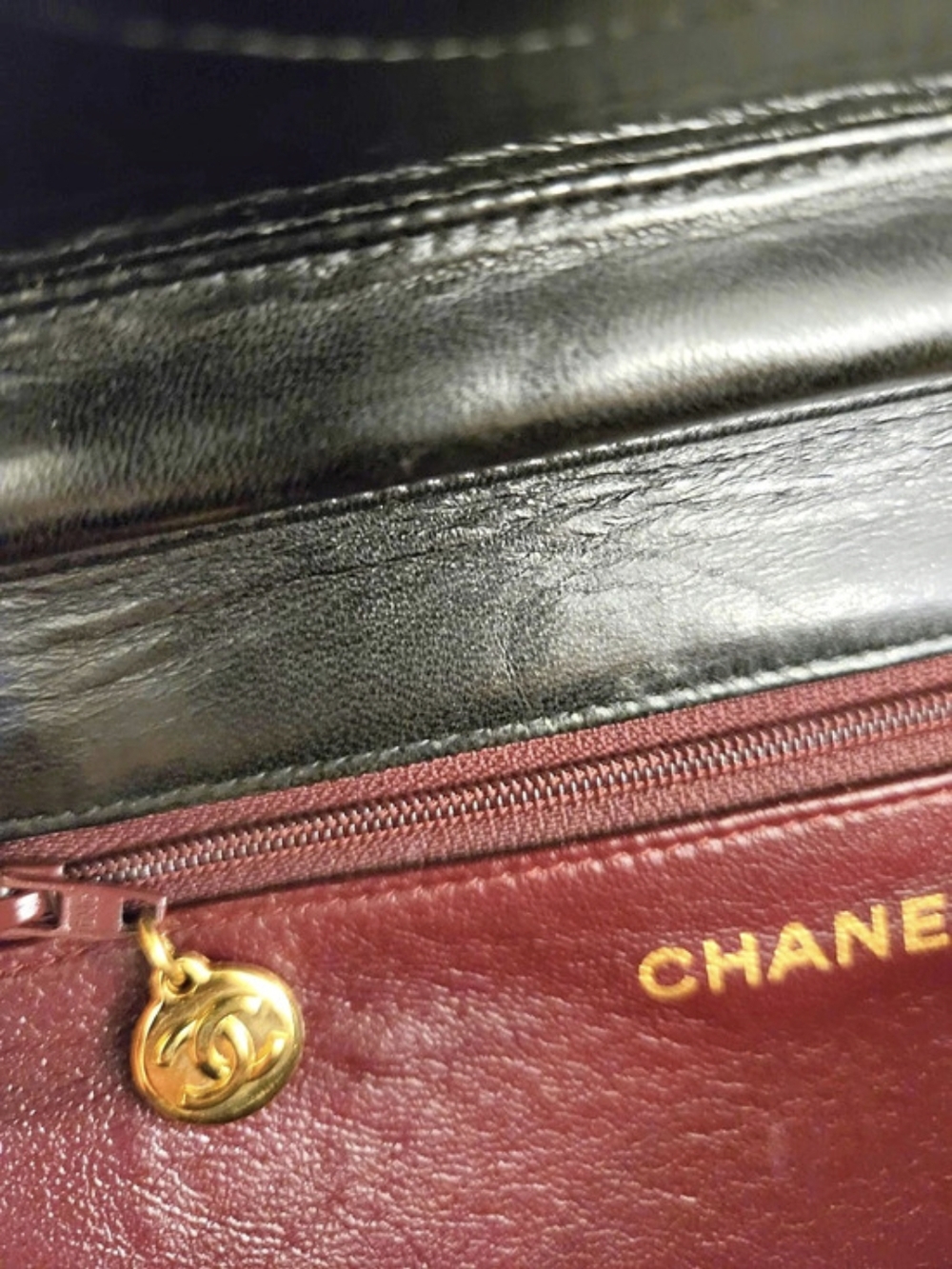 Chanel Vintage Full Flap Bag Medium Quilted Shoulder Bag. - Picture 5 of 14